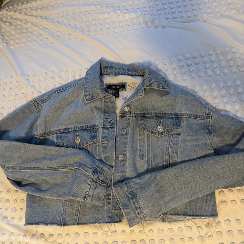 Forever 21 Blue Denim Jacket